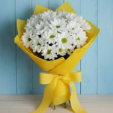 Букет цветов из:  Хризантемы в Пересвете