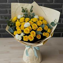 Букет цветов из:  Розы в Пересвете