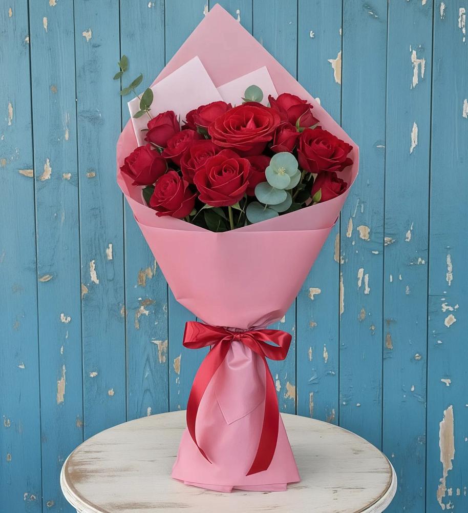 Букет цветов из: Розы в Пересвете