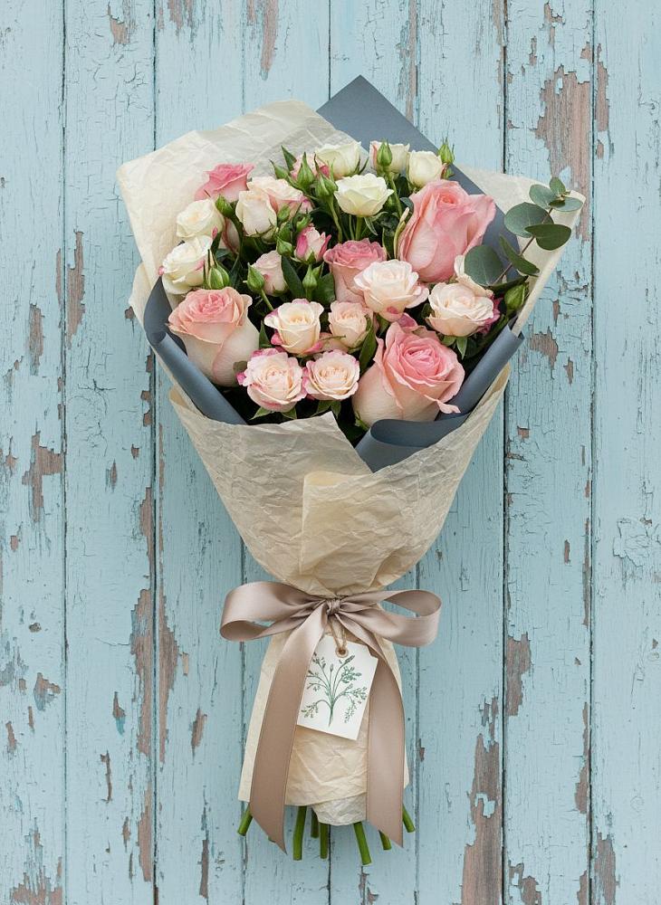 Букет цветов из: Розы в Пересвете