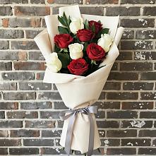 Букет цветов из:  Розы в Пересвете