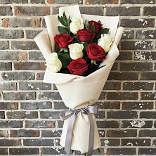Букет цветов из:  Розы в Пересвете