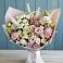 Букет цветов из: Альстромерии и Розы в Пересвете