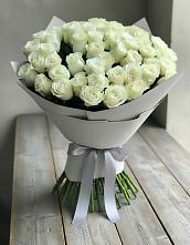 Букет 35 Белых роз в Пересвете