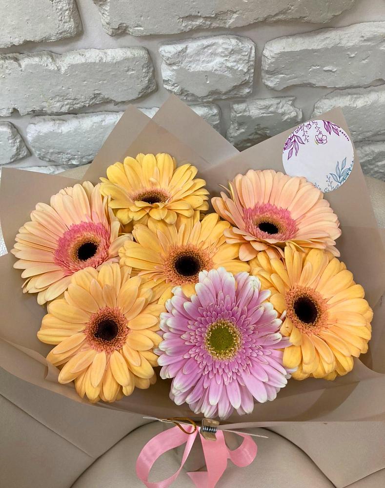 Букет цветов из: Герберы в Пересвете
