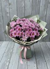 Букет цветов из:  Хризантемы в Пересвете