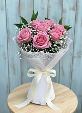 Букет цветов из:  Розы #REPLACE_PRED# Пересвете
