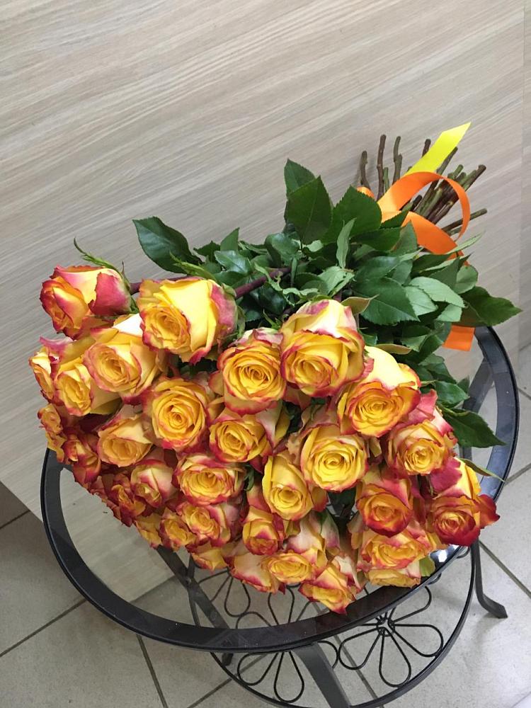 Букет Желтые розы в Пересвете