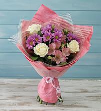 Букет цветов из:  Герберы #REPLACE_PRED# Пересвете