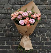 Букет цветов из:  Розы в Пересвете