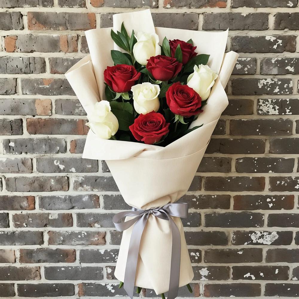 Букет цветов из: Розы в Пересвете