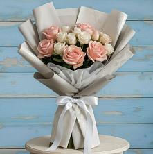 Букет цветов из:  Розы в Пересвете