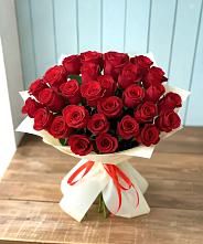 Букет 29 Красных роз в Пересвете