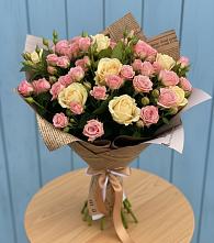 Букет цветов из:  Розы в Пересвете