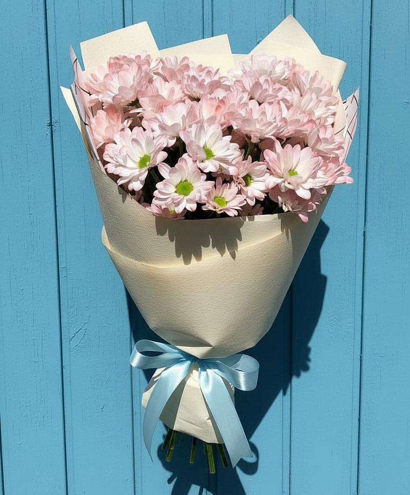 Букет цветов из: Хризантемы в Пересвете