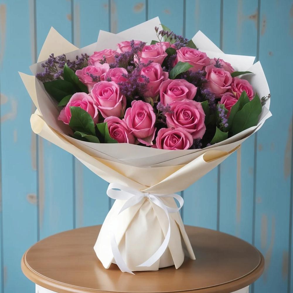 Букет цветов из: Розы в Пересвете