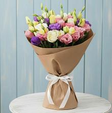 Букет цветов из:  Лизиантусы в Пересвете