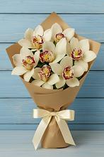 Букет цветов из:  Орхидеи и Розы в Пересвете